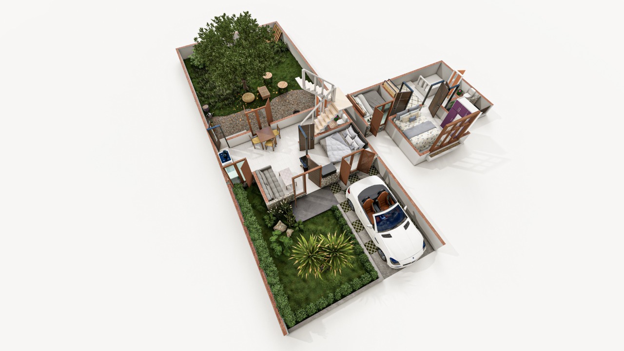 Denah Full Tipe 80 Jawara Boulevard. Photo by roro