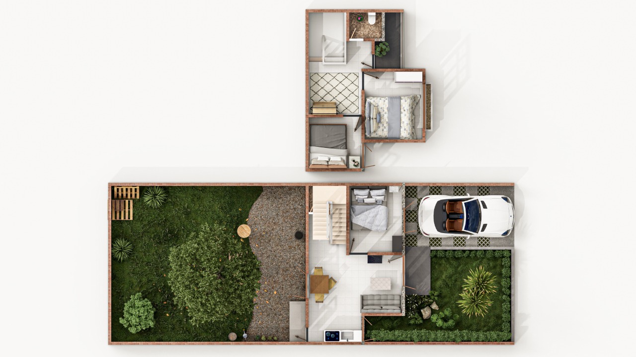 Denah Full Tipe 80 Jawara Boulevard. Photo by roro