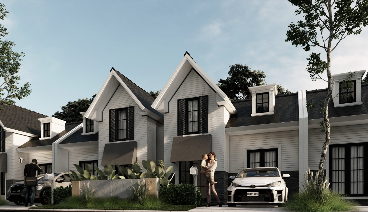 Tampak Luar Samping Rumah Jawara Boulevard Tipe 40. Photo by roro