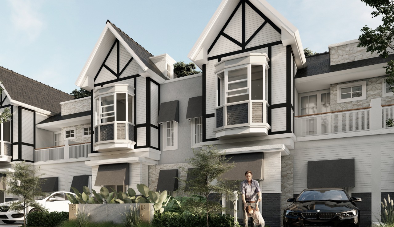 Tampak Luar Samping Rumah Jawara Boulevard Tipe 80. Photo by roro