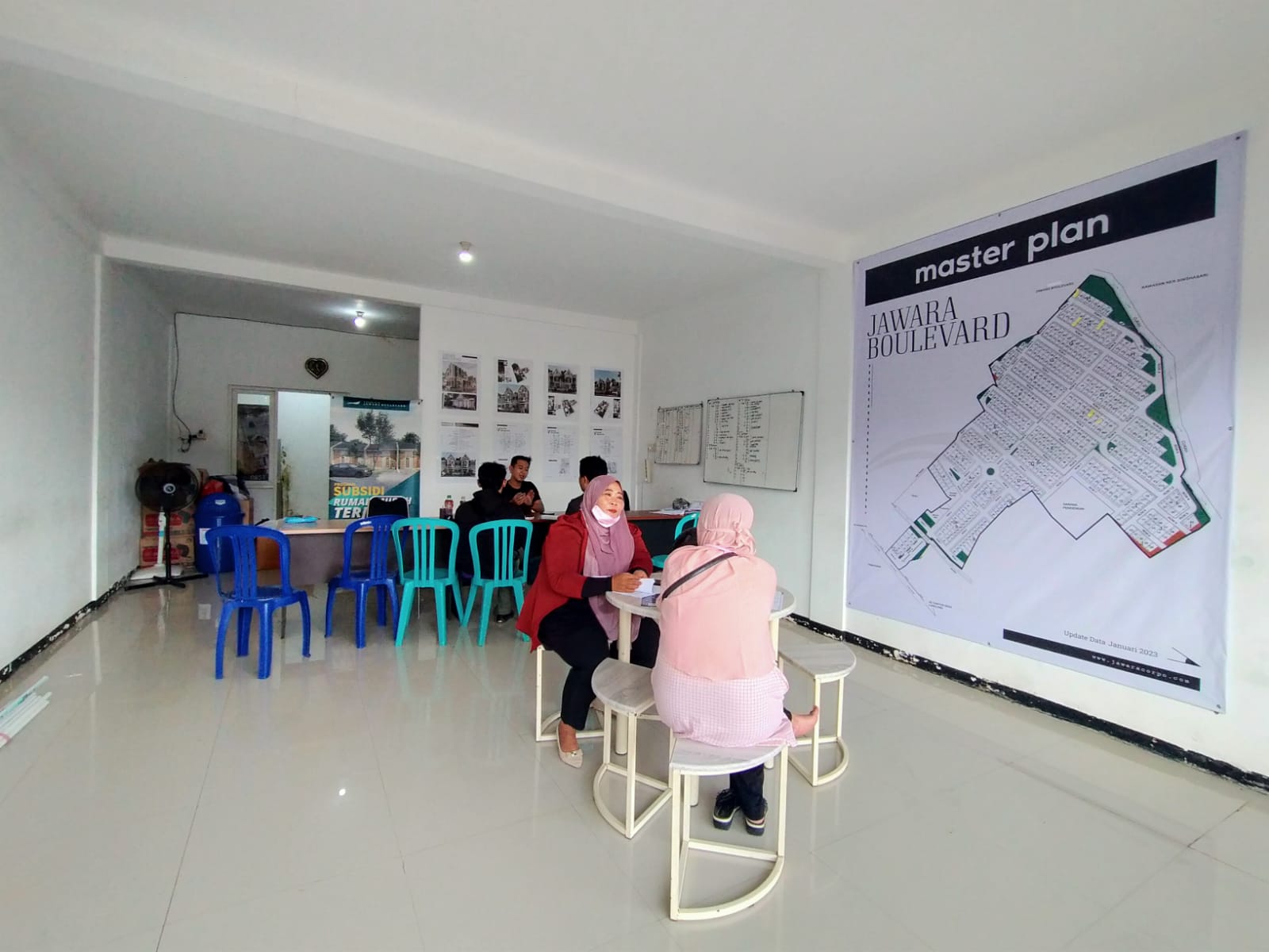 Kunjungan User Ke Jawara Boulevard. Photo by ainun