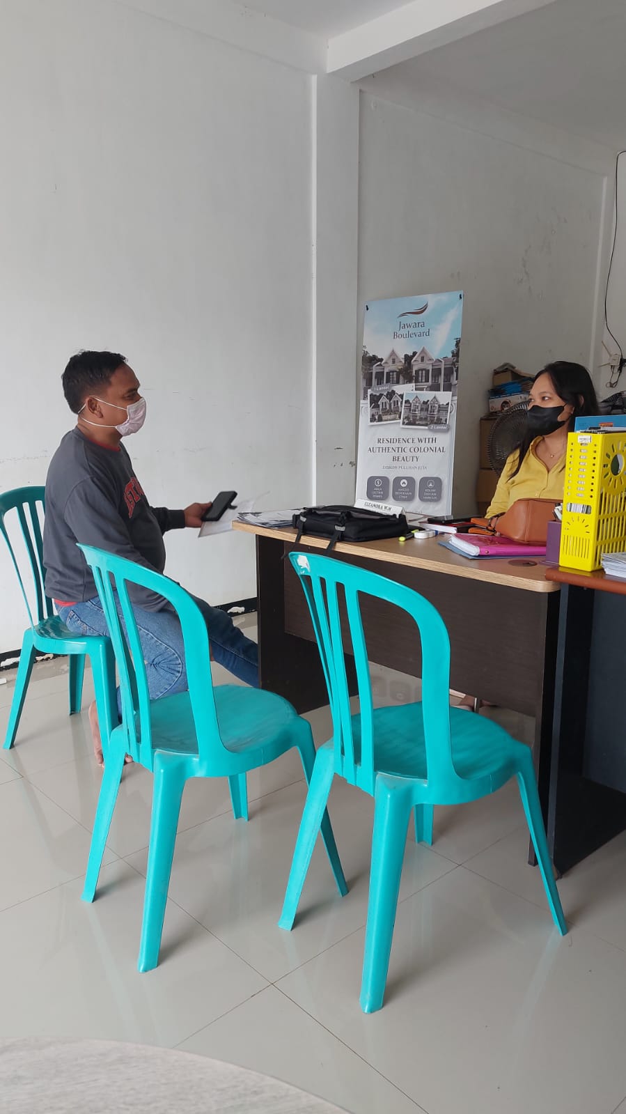 Kunjungan User Ke Jawara Boulevard. Photo by desy