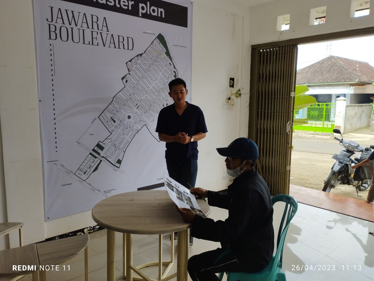 Kunjungan User Ke Jawara Boulevard. Photo by rahmad