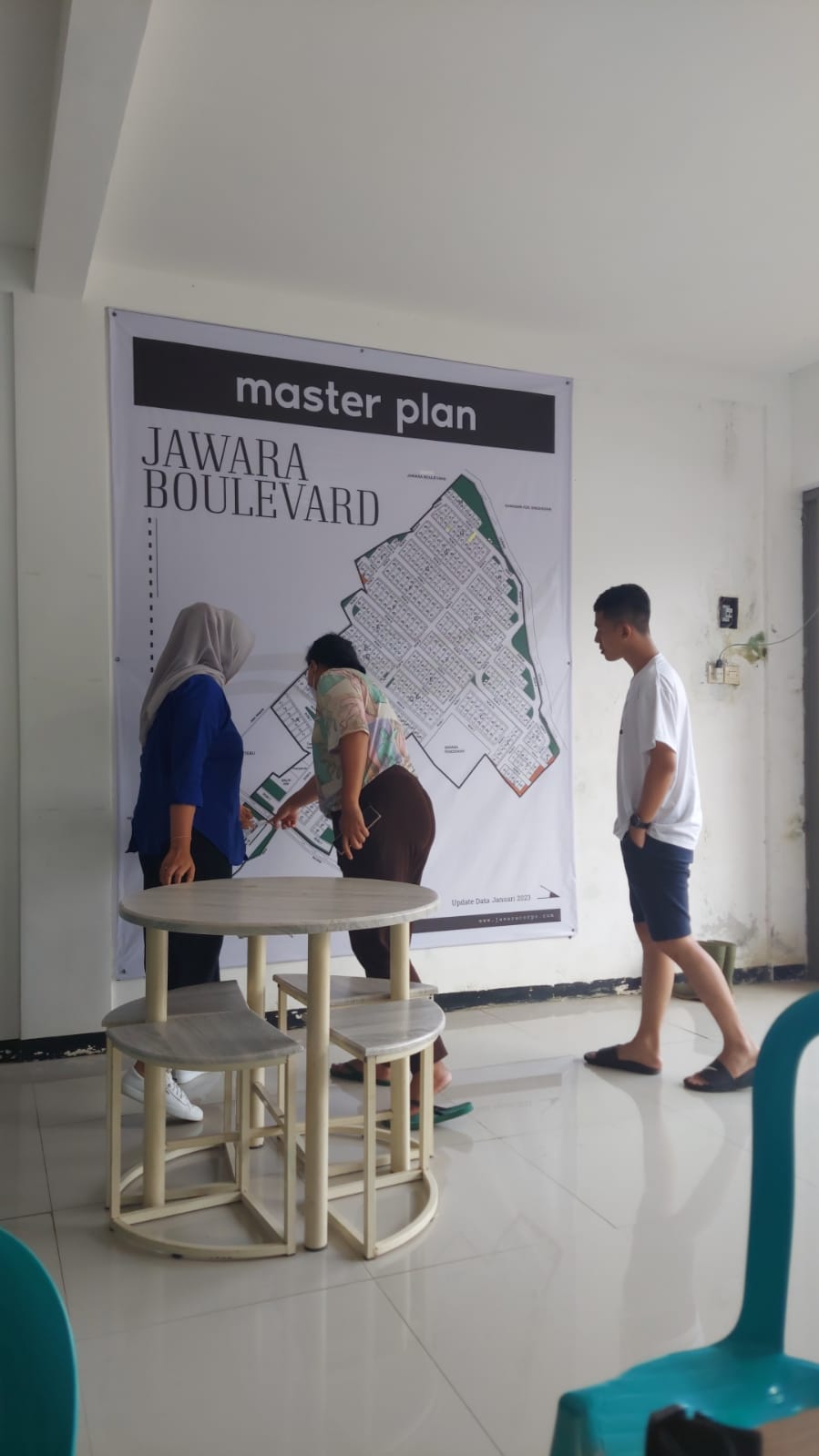 Kunjungan User Ke Jawara Boulevard. Photo by wiwin