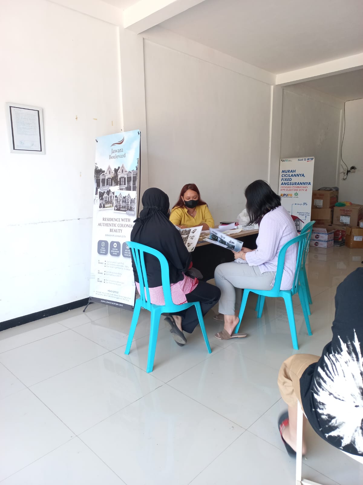 Kunjungan User Ke Jawara Boulevard. Photo by desy