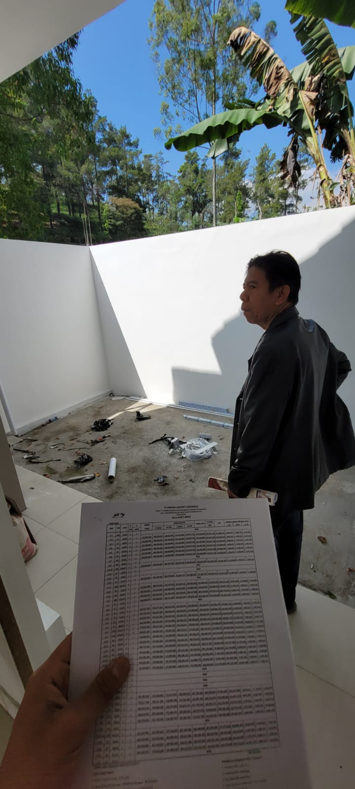 Kunjungan User Ke Villa Bukit Pinus. Photo by hakim