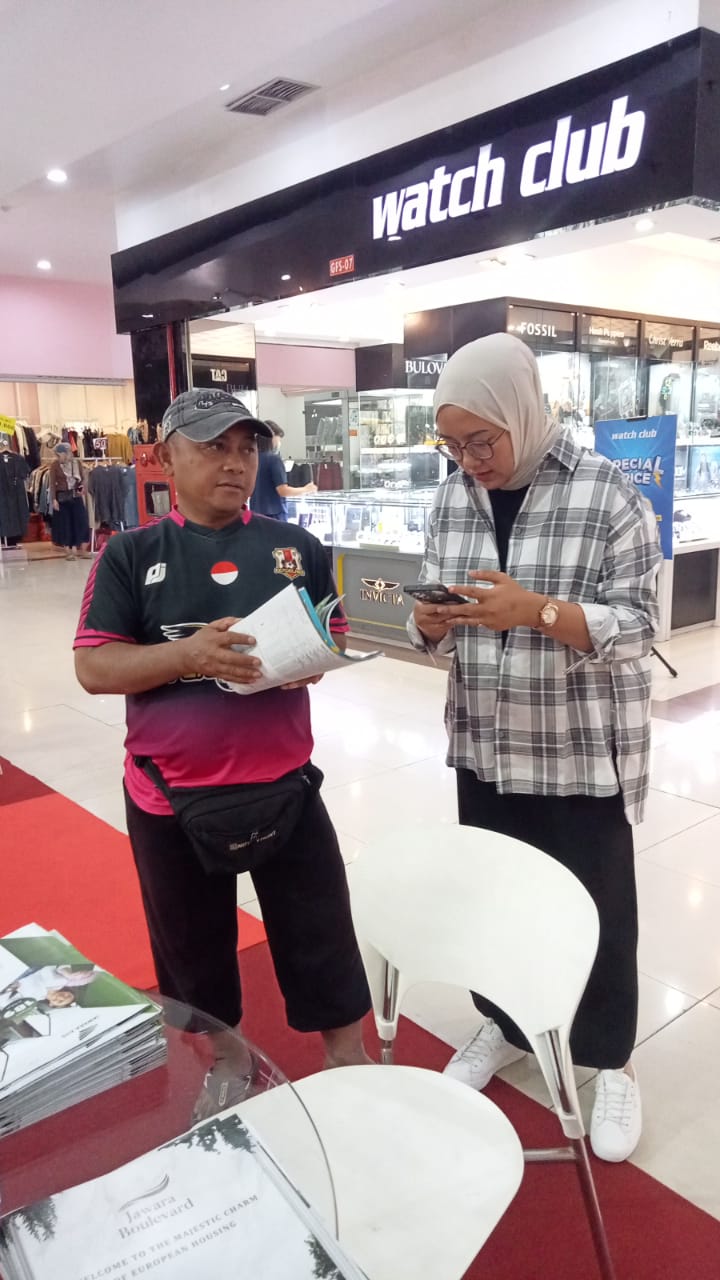 Kunjungan User Ke Stand Pameran Jawara. Photo by inuk