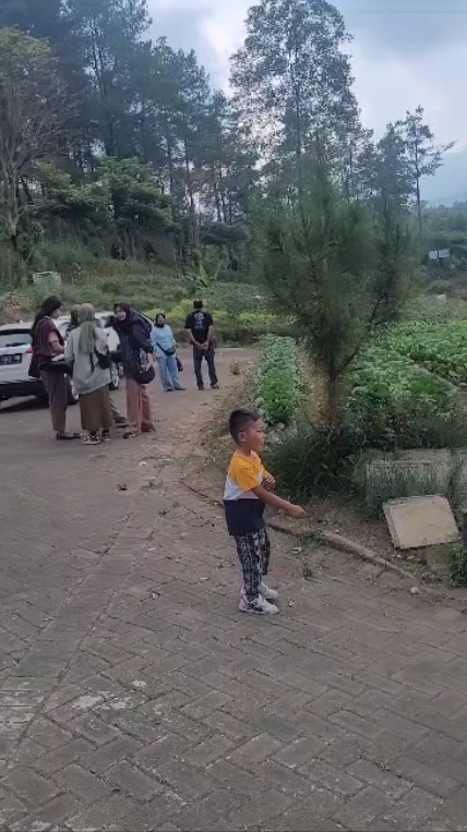 Kunjungan user ke Vila Bukit Pinus hari ini. Photo by hakim