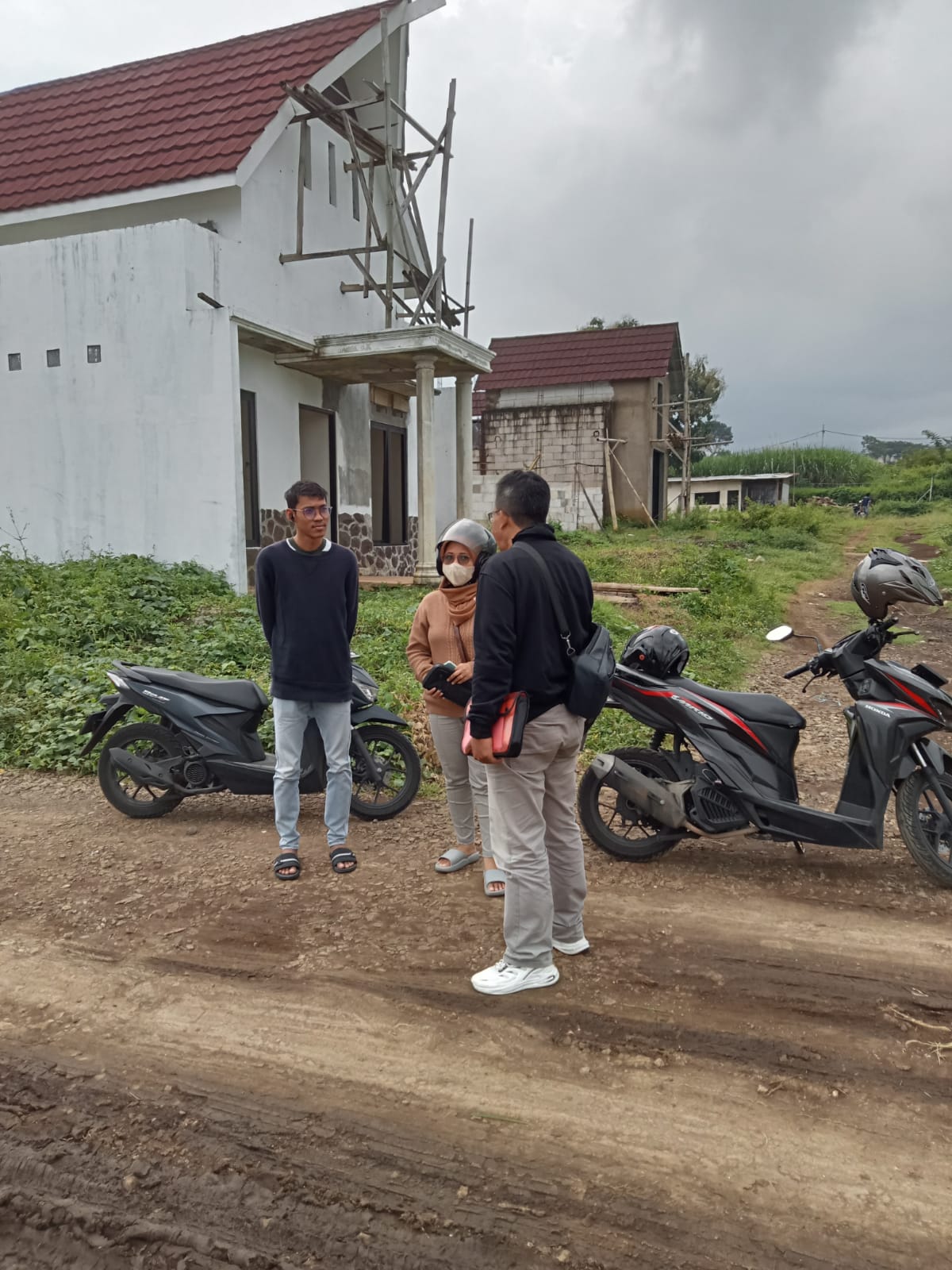 Kunjungan user oleh Pak Agus di Perumahan di Malang Jawara Boulevard