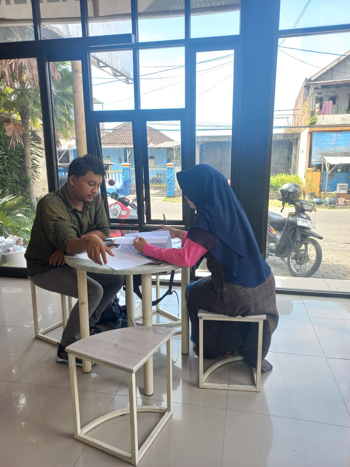 Kunjungan User di rumah murah Jawara Land Malang