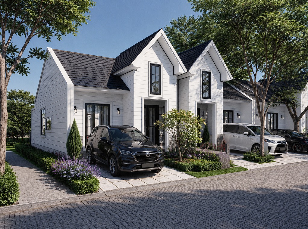 Cluster Carnellian Type 38/63 Fasad Klasik - Jawara Boulevard